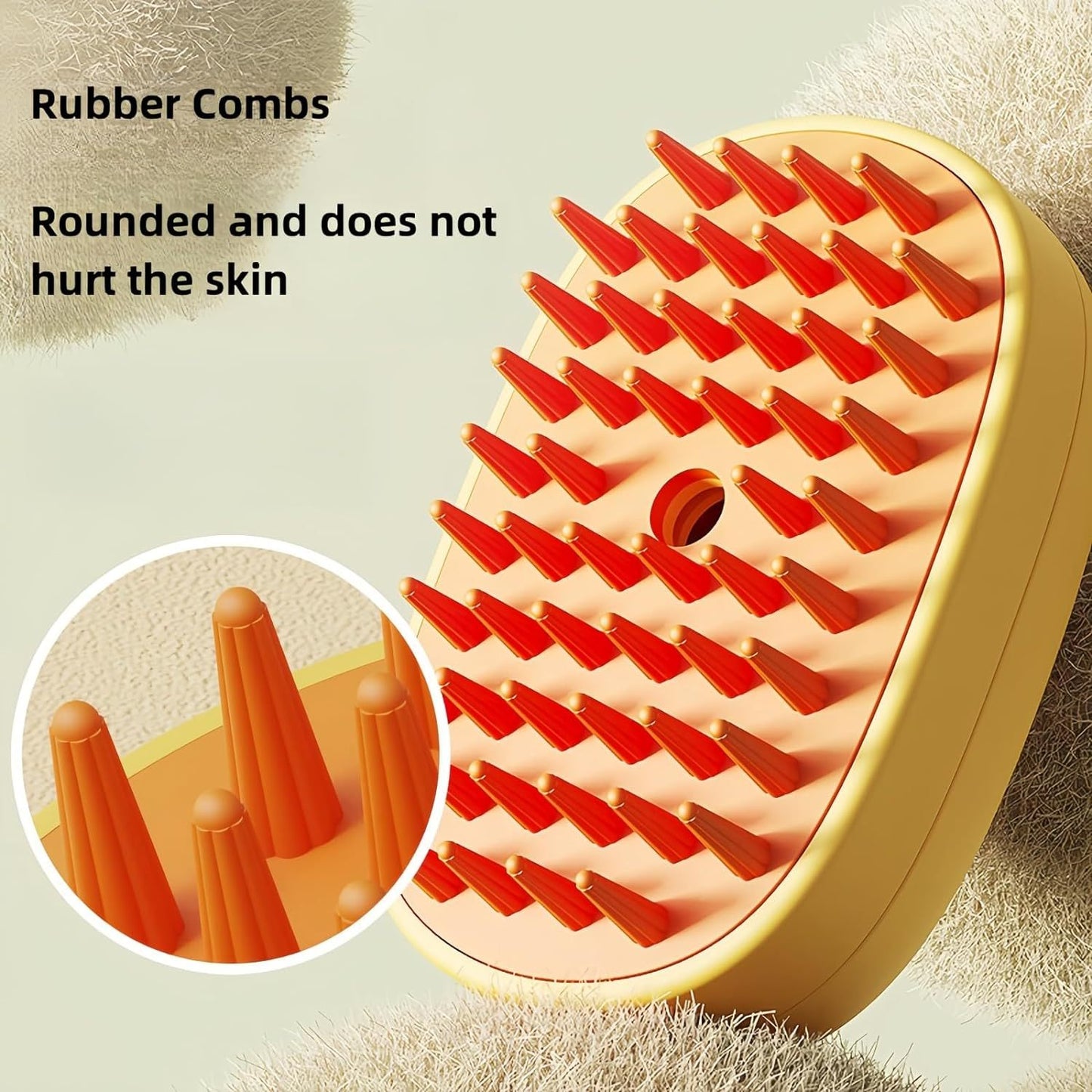 Pet Hair Removal Steam Brush: Say Goodbye to Shedding